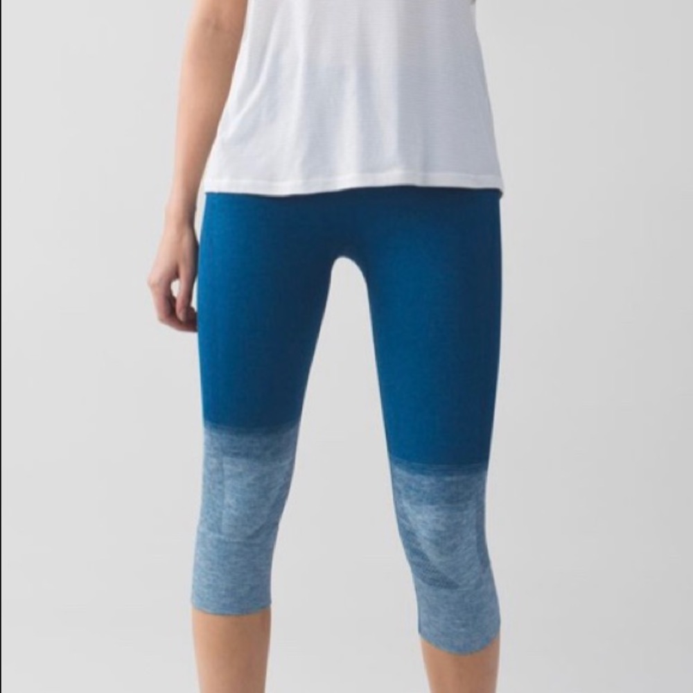 Lululemon Seamlessly Street Crop Leggings